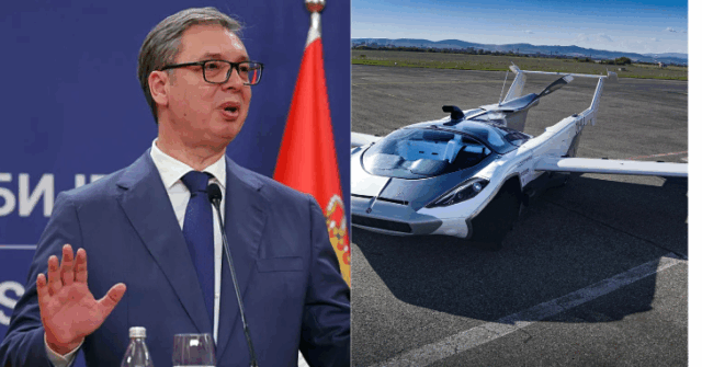 Vučić Najavio leteće automobile u Srbiji od 1. decembra naredne godine