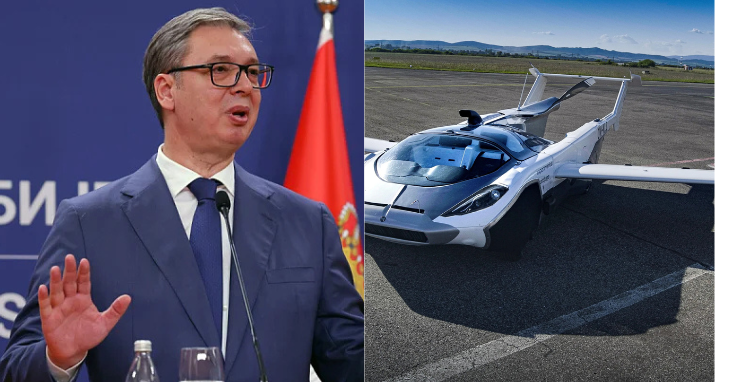 Vučić Najavio leteće automobile u Srbiji od 1. decembra naredne godine